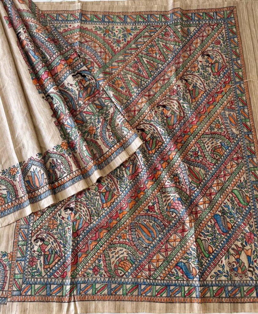 Madhubani Saree