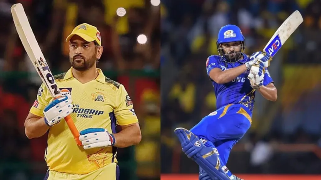 MS Dhoni vs Rohit Sharma